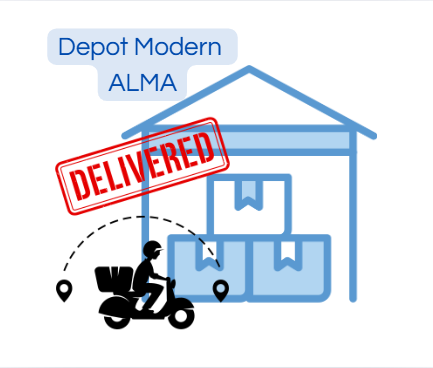 Dellevery staff Depot Modern Alma