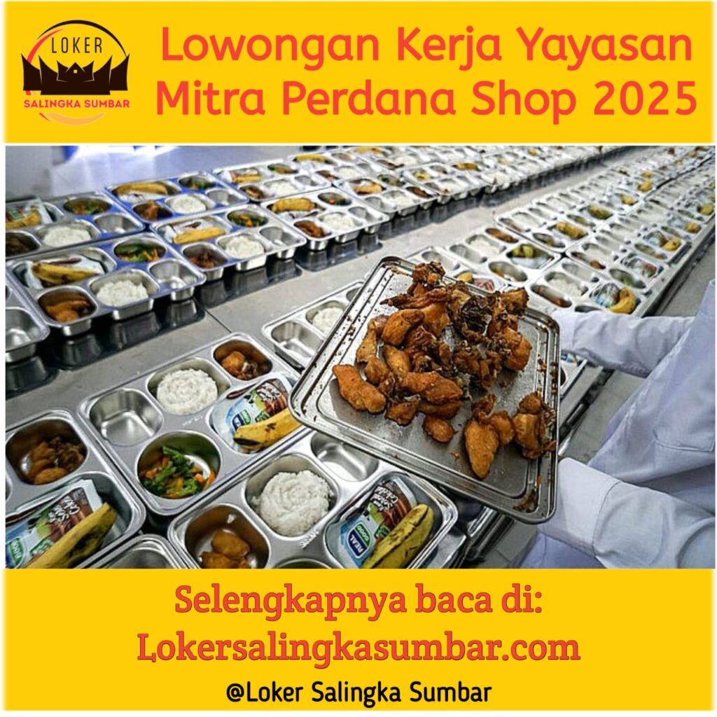 Lowongan Kerja yayasan Mitra Perdana Shop